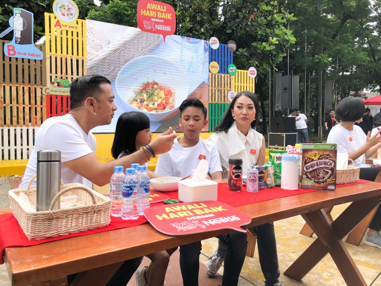 'Awali Hari Baik dengan Nestle' Taman Menteng, 17 Februari 2019